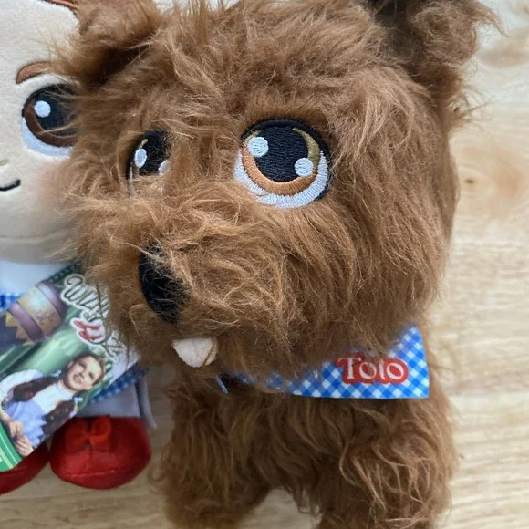 Wizard Of Oz DOROTHY 8" Plush Red Slippers 2025 And TOTO Jazwares NWT Lot Of 2 - Picture 5 of 8